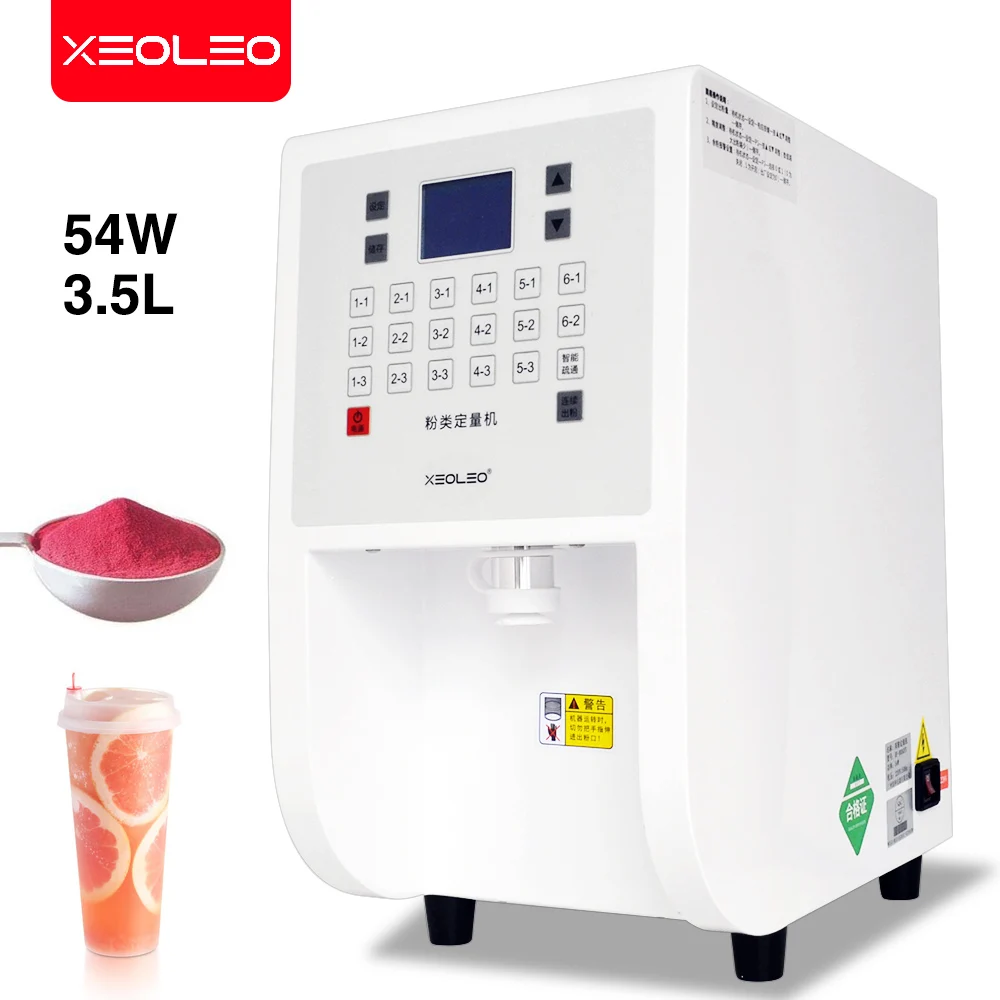 

XEOLEO Powder Quantitative Filling Machine Dispenser Quantifier Measuring Machine for Granular Grain Creamer/Taro/Sugar/Cocoa
