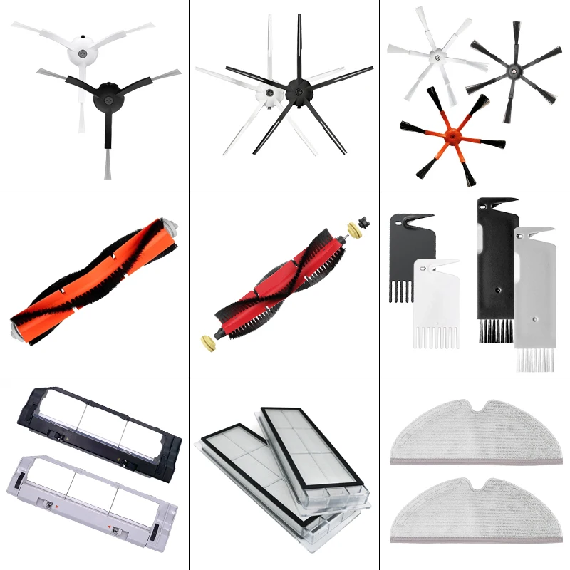 Запасные части для XiaoMi Roborock s50 s51 s55 s6 s60 s61 s65 s5 Max MaxV | Бытовая техника