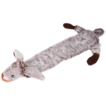 

New Ardemer Large Animal Shape Pet Vocal Plush Toy No Stuffing Plush Sturdy Squeaky Toys for Dogs