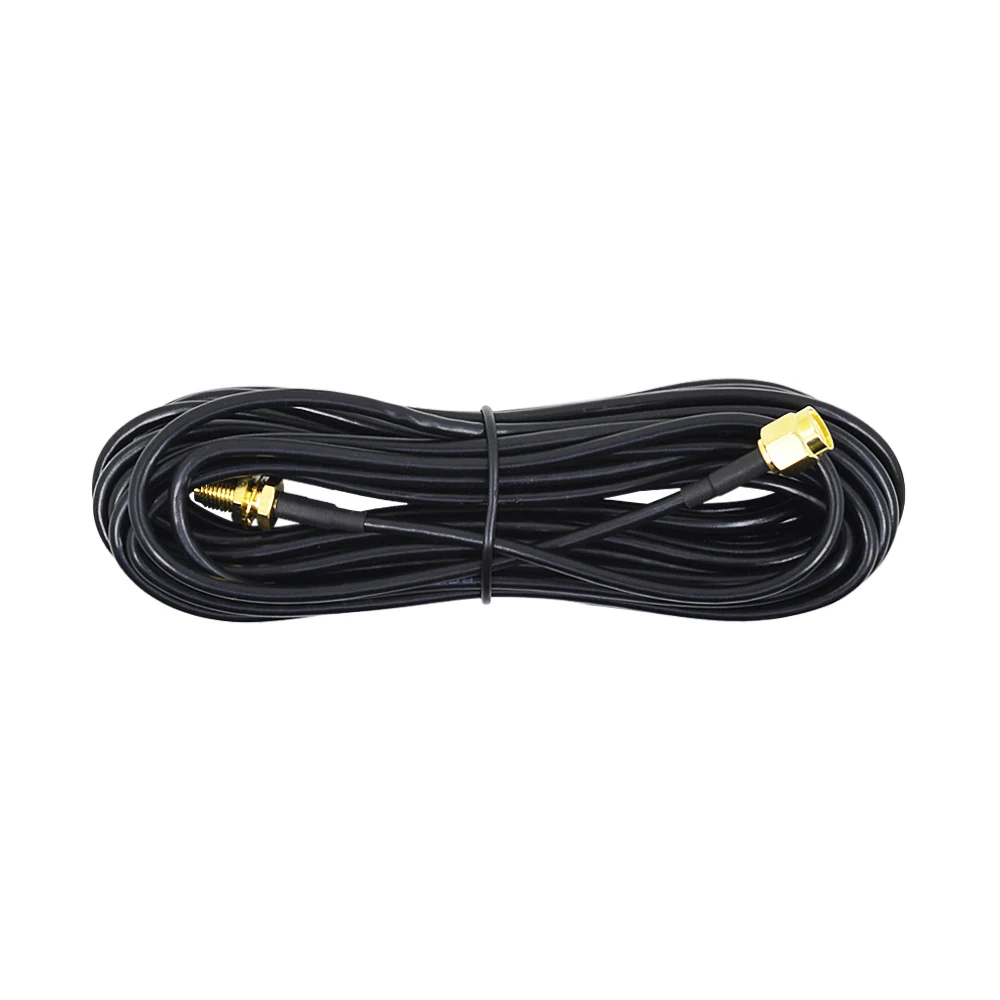 6M 9M RG174 SMA Male to Female Extension Cable Copper Feeder Wire for Coax Wi-Fi Network Card Router Antenna