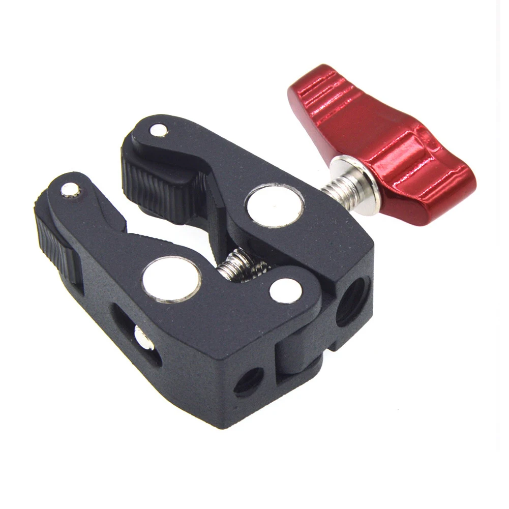 

Ball Mount Portable Articulating Mini Universal Phone Clip Flash Bracket Camera Multifunction Adapter Super Clamp Magic Arm