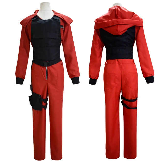 Costume La Casa De Papel, cosplay La Casa De Papel, combinaison et