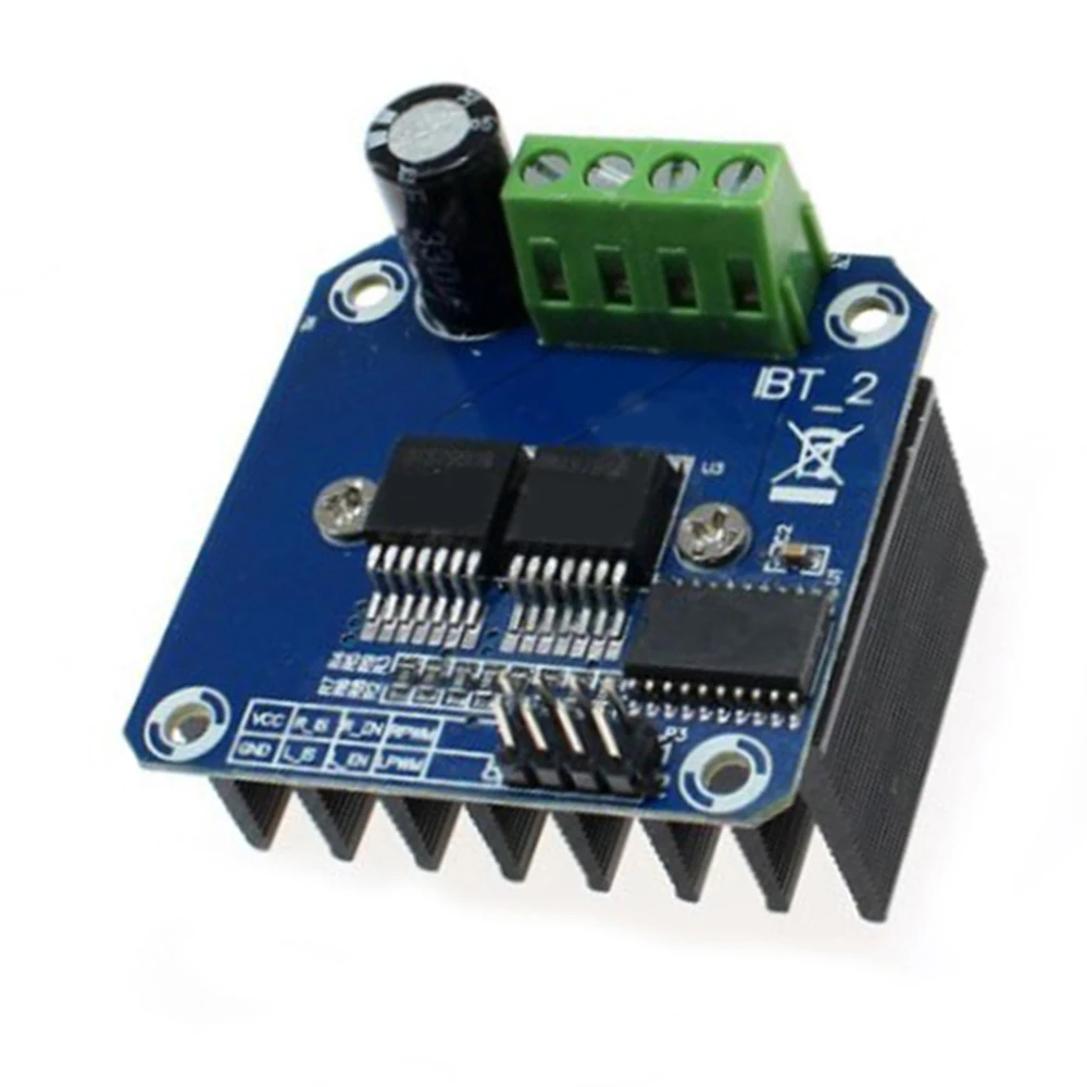

2019 New High Quality PWM Motor Driver Module Heat Sink 5.5V-27V Controller Board 25kHZ Parts