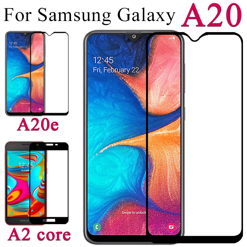 

Protective Glass On For Samsung Galaxy A20 A20e A2 Core Screen Protector A 20 e Tempered 20e Sam Gaxaly Glaxay 20A Armor Sheet
