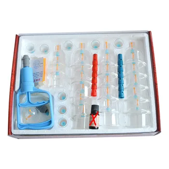 

32 Pcs Chinese Medical Vacuum Cans Vacuum Massage Cupping Set Magnetic Aspirating Ventosas Suction Cup Massage Jars Relaxation