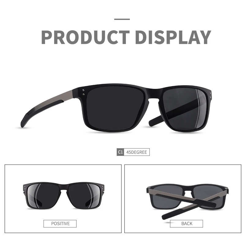 AOFLY, фирменный дизайн, классические поляризационные солнцезащитные очки, мужские, зеркальные, для вождения, солнцезащитные очки, TR90, гибкая оправа, очки для женщин, Gafas, UV400