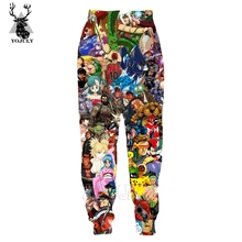 Штаны Покемон, белые модные мужские брюки детский спортивный костюм для бега с 3d принтом, спортивные штаны Детская уличная одежда унисекс в стиле хип-хоп для девочек P13