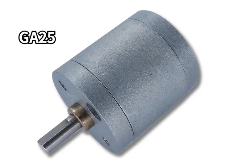 1 шт. 25GA dc мотор редуктор JGA25 мотор редуктор коробка передач все металлические шестерни(выберите коэффициент уменьшения