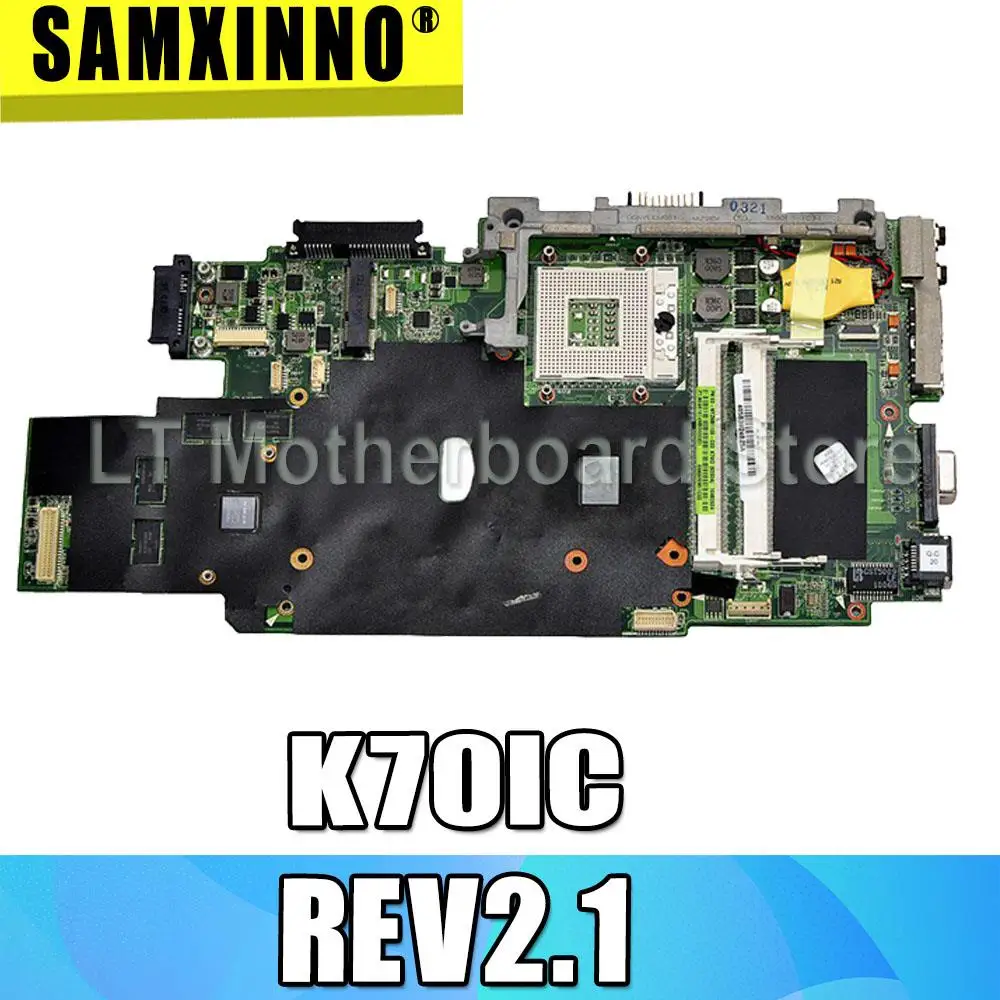 Для ASUS K70IC REV2.1 системная материнская плата для ноутбука основная плата Материнская плата логическая плата протестирована