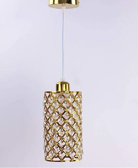 

Tl New Luxury Fancy Gold Metal Lamps Crystals Chandelier For Hallway Garden Corride Foredoor Lamparas De Techo Colgante