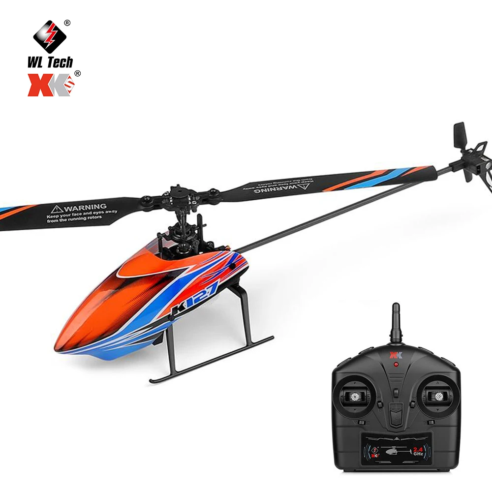 

WLtoys K127 радиоуправляемые вертолеты 2,4g 4ch 6-Aixs Aileronless с одним лопастным пропеллером мини Радиоуправляемый Дрон для детей подарок радиоуправляемые игрушки v911