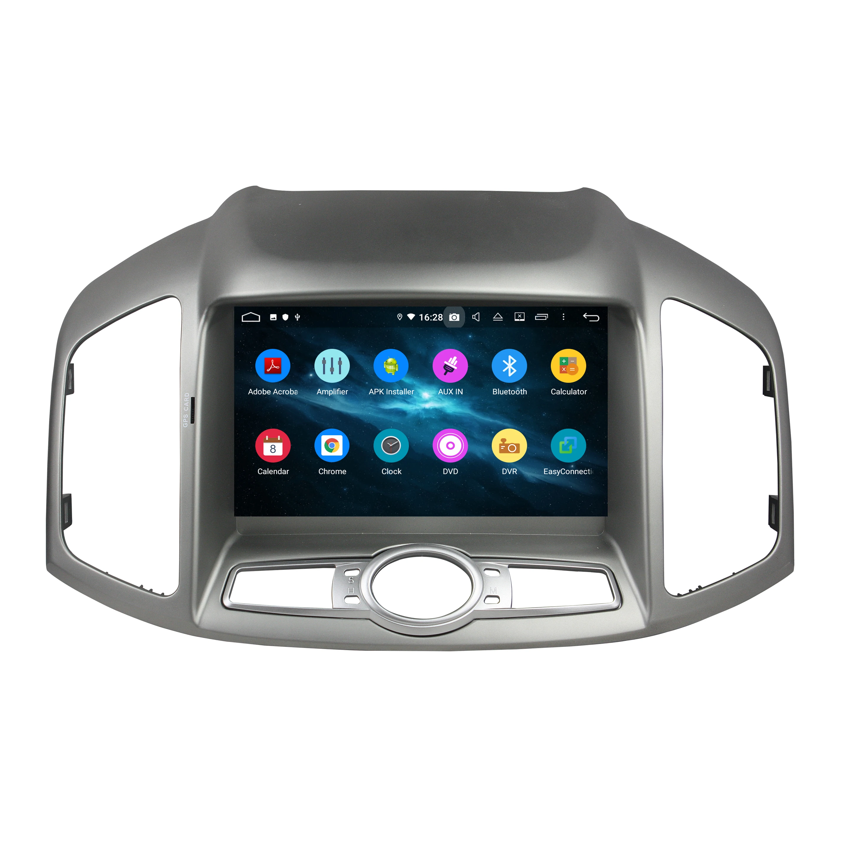 KLYDE " отдельный 1 Din 8 ядерный Android 9,0 Автомагнитола для Chevrolet Capativa 2012- автомобильный мультимедийный плеер 1024*600 dvd-плеер