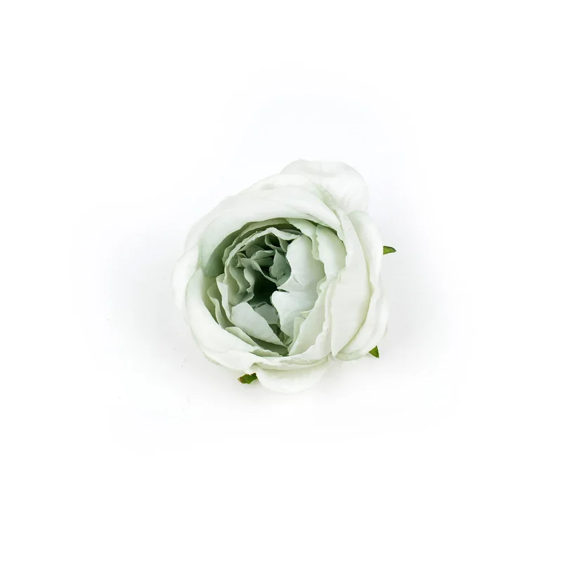 Light green 1 шт. 8 см большие шелковые розы искусственные головки цветов для домашний сад DIY Свадебные Рождественские украшения Скрапбукинг Ремесло поддельные цветы - Цвет: Light green