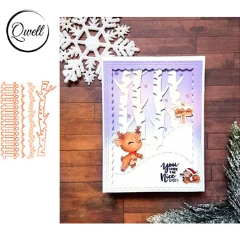 

QWELL Tree Trunk Metal Cutting Dies for Scrapbooking and Card Making Paper Embossing Craft New 2019 die cuts