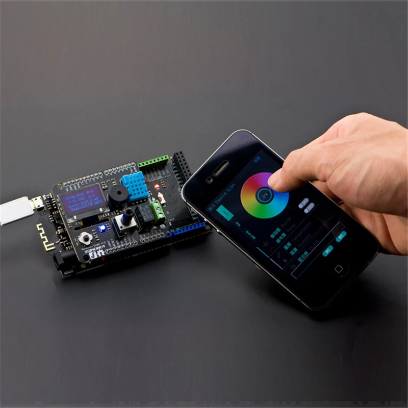AiSpark Bluno Mega 1280-Arduino Mega с Bluetooth 4,0