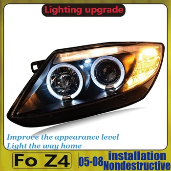 

Car Headlights For BMW E85 Z4 Head Lamp Angel Eyes 2003 to 2008 year z4 headlight Front light