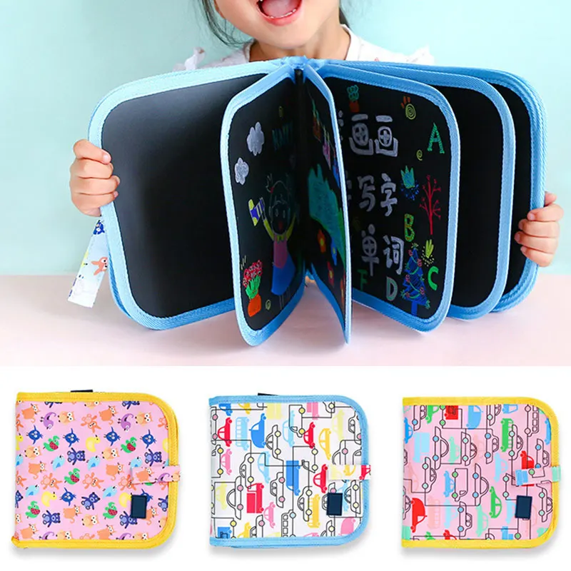 

Portable Painting Book Graffiti Board Writing Pad Erasable Drawing Gift for Children Best Price