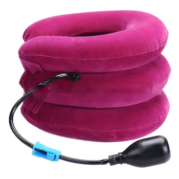 

Neck massage Inflatable collar to relieve neck muscles reduce headaches mild stretching of the cervical spine