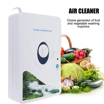 

Ozone Generator Fruits Vegetables Ozonator Air Water Purifier O3 Ozone Machine Purify Air 600mg/h BV789