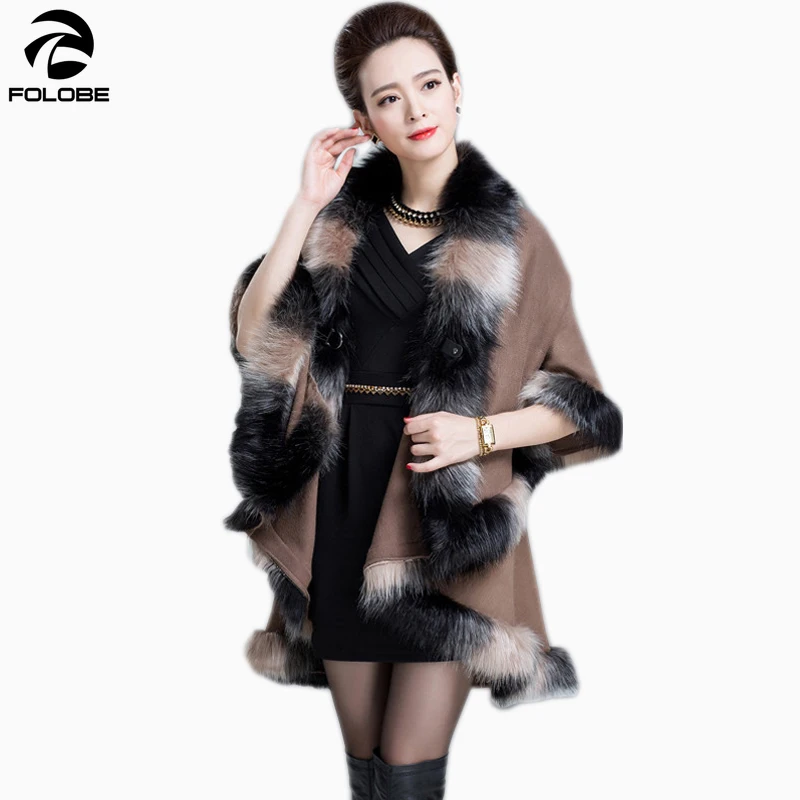 winter-faux-fur-coat-overcoat-for-women-khaki-cashmere-fox-fur-pashmina-cape-shawl-women's-winter-warm-coat-jackets