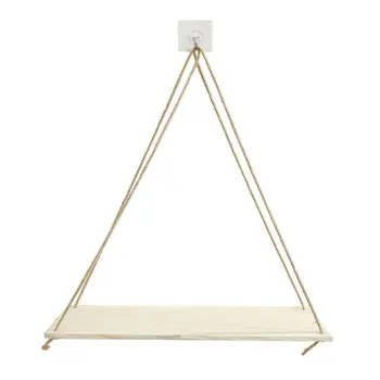 

Wooden Wall Hanging Sling Racks Flower Pot Storage Racks Wall Hanging Wooden Hanging Hanging Ornaments