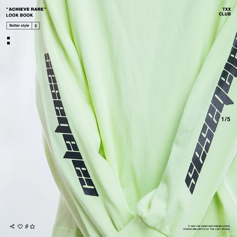 2019SS новый топ KANYE WEST сезон 6 Calabasas с буквенным принтом Мужская футболка длинным