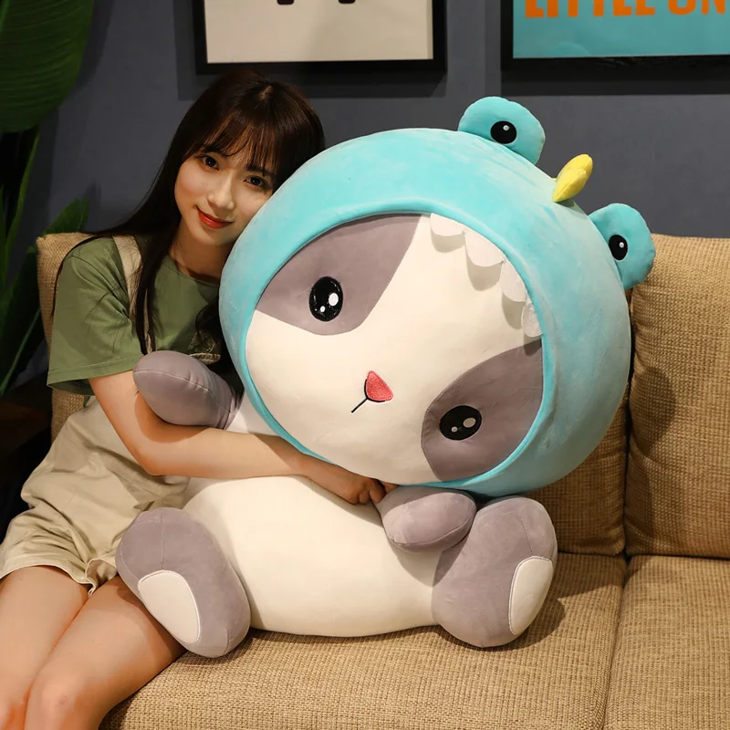 

65cm Cartoon Long Animals Plush Toy Super Soft Sleeping Friend Frog & Cat&Bunny&Dinosaur&Unicorn Doll Christmas Gifts