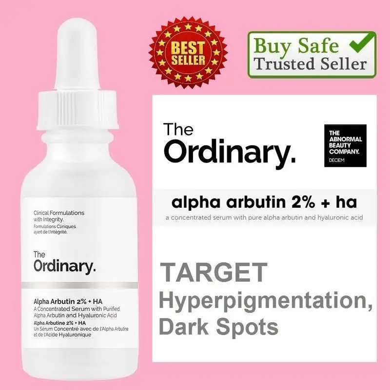 

[READY STOCK] The Ordinary Alpha Arbutin 2% + HA 30ml