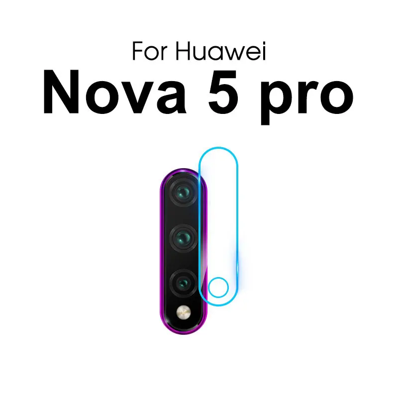 2 шт. Защитное стекло для huawei Honor 20 P Smart P20 Lite Y6 Y7 Y9 Nova 5 Pro задняя камера объектив защитное стекло на экран телефона пленка