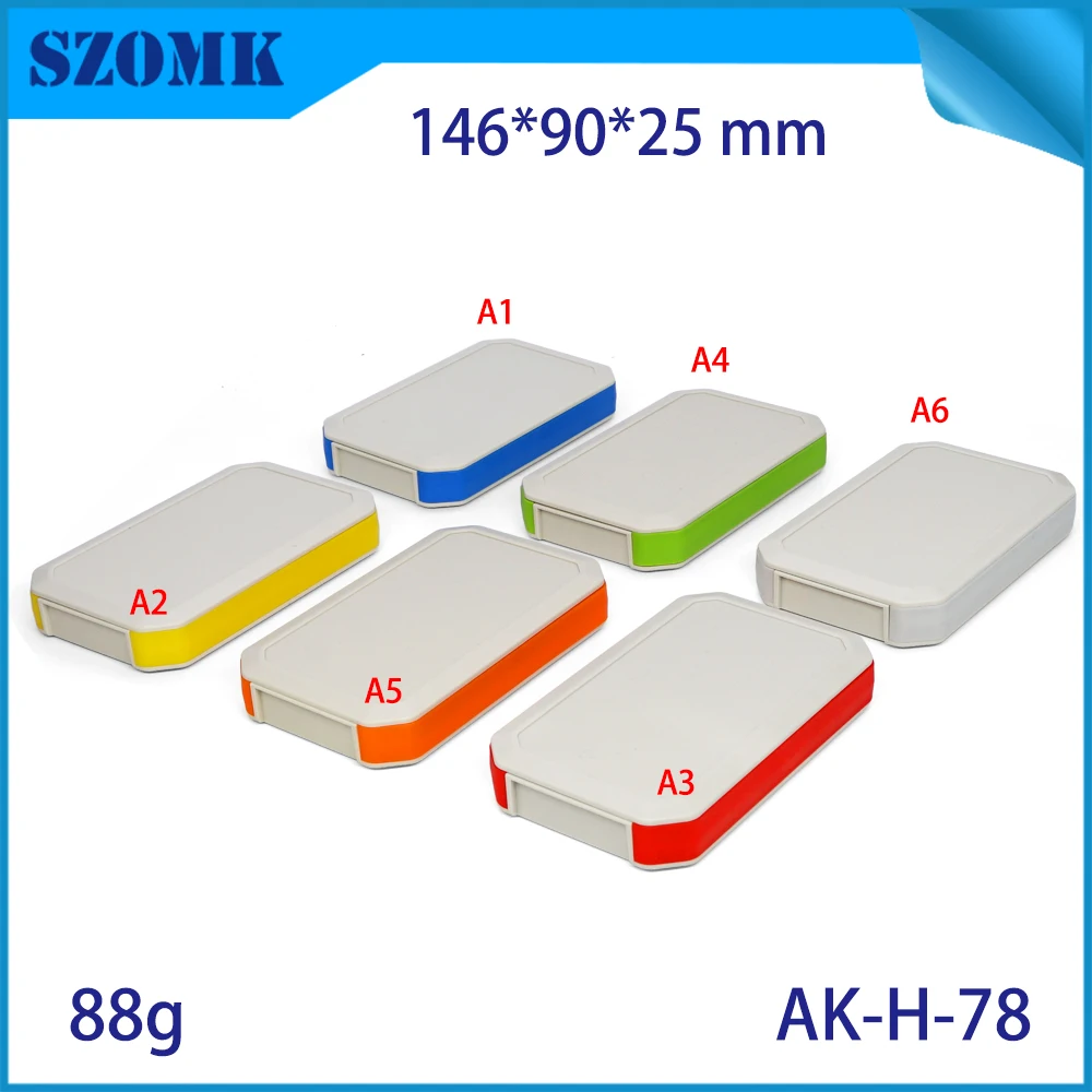 szomk handheld plastic box for electronics instrument housing plastic enclosure for pcb design junction box device project box (34)