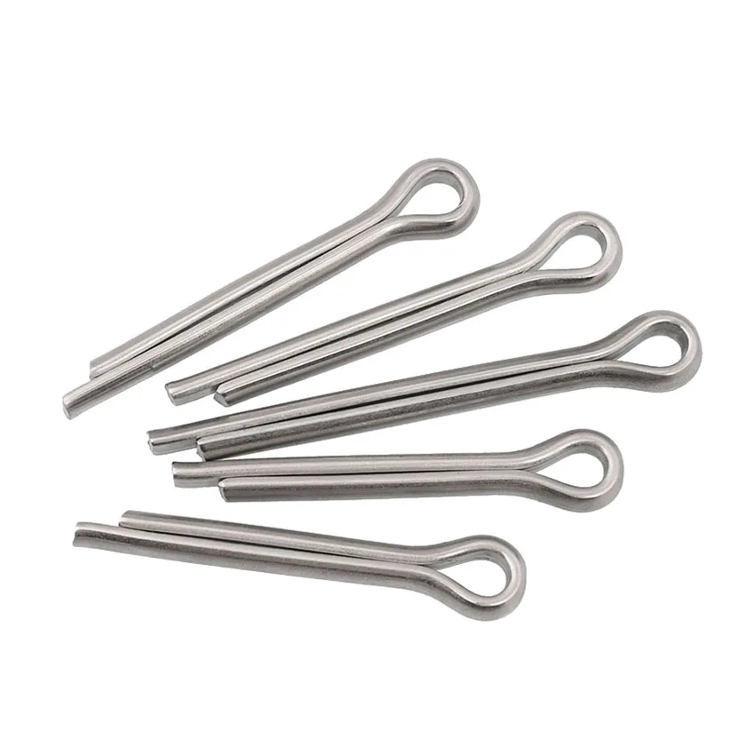 10/20PCS Split Cotter Straight SplitPins Pins Stainless Steel A2