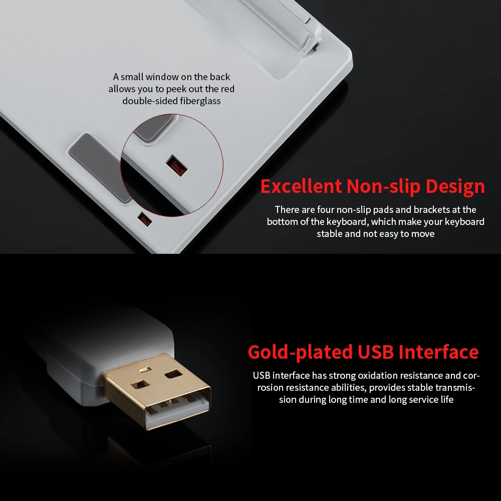 MOTOSPEED CK104 Механическая игровая клавиатура Проводная USB цветная светодиодный игровая клавиатура с подсветкой с 104 клавишами для геймера