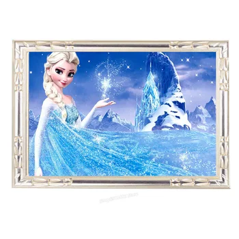 

Disney Cartoon Frozen Figure Small Diamond Painting Children's Hand-Inlaid Cross Stitch Full diamond painting accessories arts