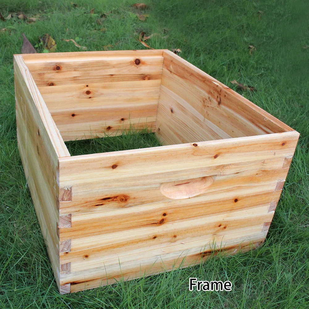 Деревянный ящик для пчел, Деревянный пчелиный улей, набор для улей, оборудование для пчеловодства, инструмент для пчеловодства