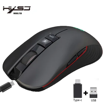 

New rechargeable wireless mouse 3600dpi Black Colorful luminous game mouse 7d mouse can turn off lights for Windows PC Gamers