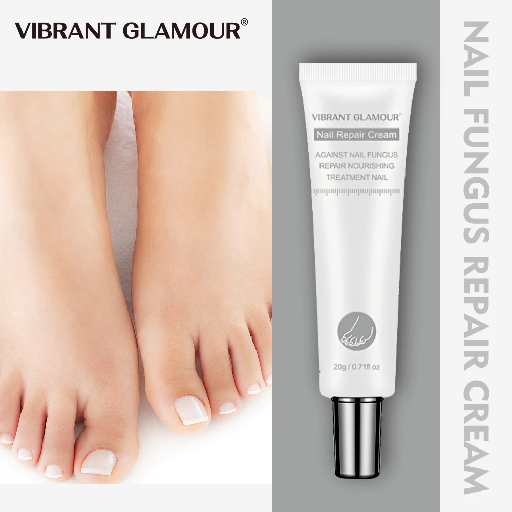 

VIBRANT GLAMOUR Nail Care Nail Repair Cream Nail Fungus Treatment Onychomycosis Removal Anti Fungus Nail Toe Repair Cream 20ML
