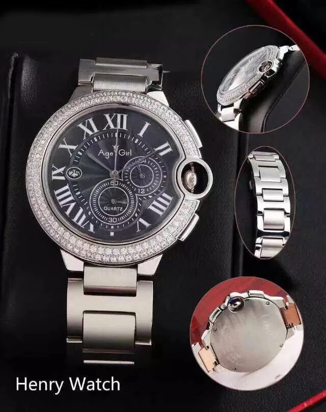 Часы наручные мужские с сапфировым стеклом роскошные брендовые автоматические