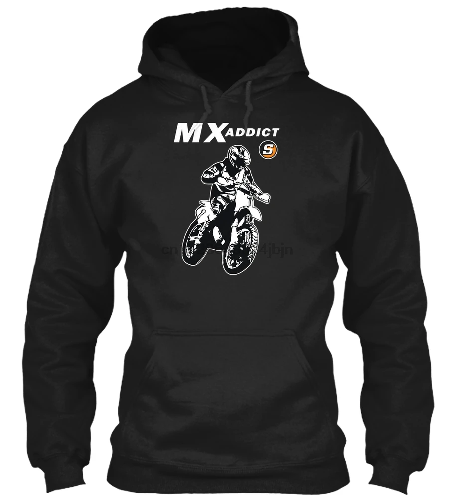 Мужская толстовка с длинным рукавом MX Addict (3) женская уличная одежда |