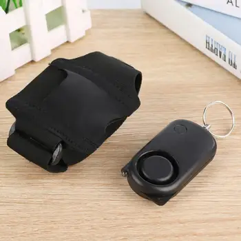 

Girls Personal Alarm 120dB Personal Security Alarm Anti-Wolf Device Protection Alarm Armband Ring with LED