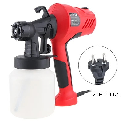 

Electric Handheld Spray Gun Paint Sprayers High Power Home Electric Airbrush For Painting Cars Wood Furniture Wall Woodworking