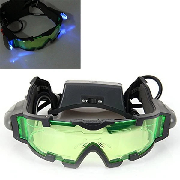 NEW-Night Vision Scope with Flip-out LED Blue for activities at night especially for children's games