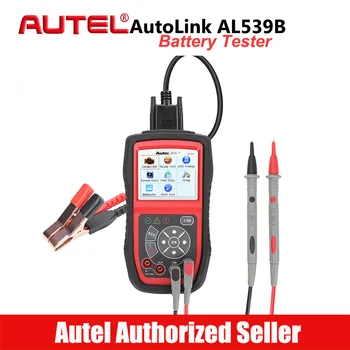 

AUTEL AutoLink AL539B OBD2 Fault Code Reader Diagnostic Tool Scanner Auto 12V Electrical Test Battery Multimetro Universal