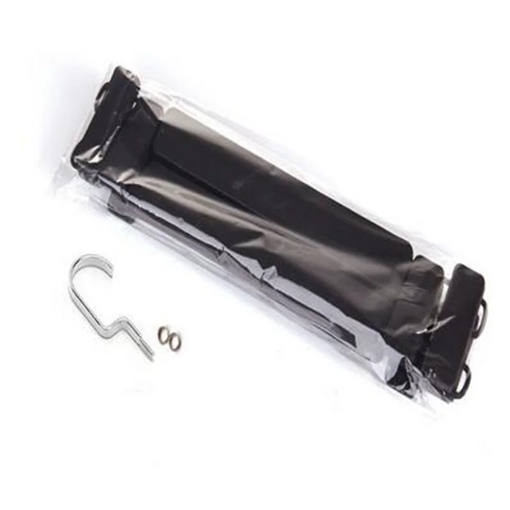 High-grade Feel Paint Trousers Rack Flat Hook Pure Black Clothing Store Non-slip Plastic Two Clip Trousers Rack Coat Racks