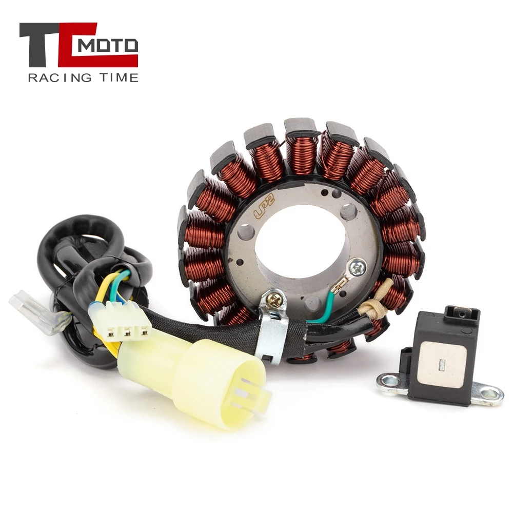 

Motorcycle Generator Stator Coil For Honda TRX300EX Sportrax 300 EX TRX 300EX 1993-2008 TRX300X 2009 31120-HM3-671 11395-HM3-670