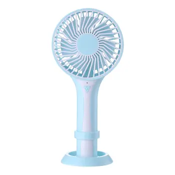 

D6 Small Handheld Travel USB Desk Fan Electric Desktop Fan Cooling Fan Cooler Plastic Air Conditioning Fan Conditioner