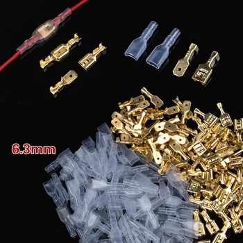 

400Pcs Female Male Electrical Spade Wire Butt Connectors Lugs Battery Starter Cable Splice Crimp Terminals Kit Assortment