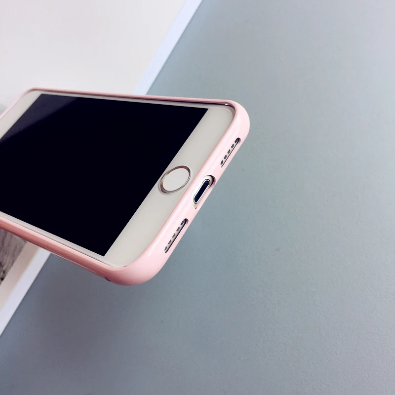 Для iPhone XS max XR X Металлический бампер ярких цветов для iPhone 8 8plus 6 6SP 7 7P для выпечки Лаковая рамка Fudas