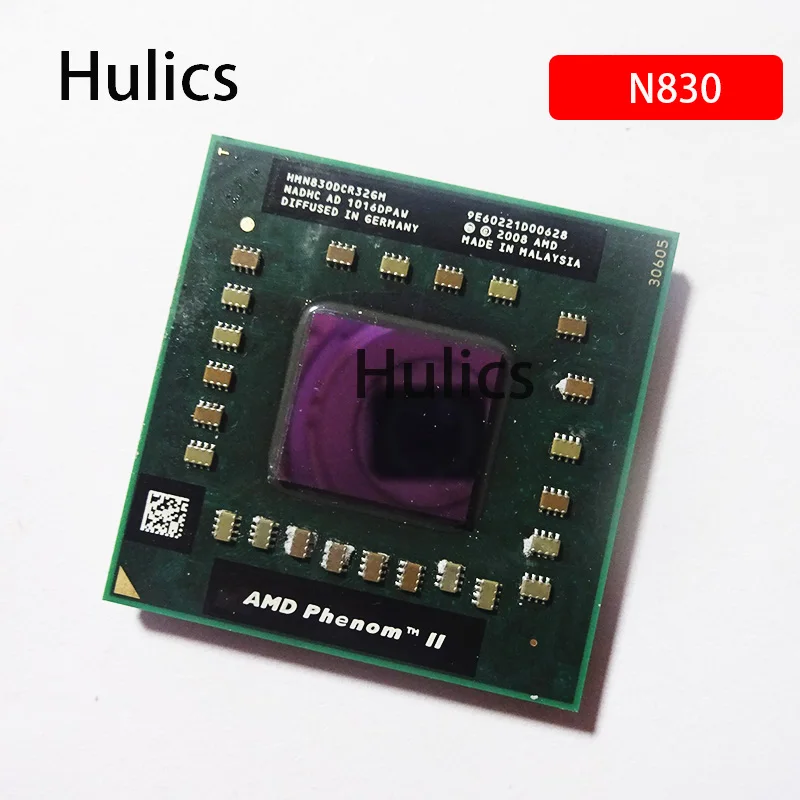 Hulics оригинальный AMD Phenom II трехъядерный мобильный N830 2 1 ГГц трехпоточный 2008 ЦП