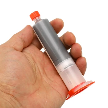 

100g Lead-free Stencil Welding Tool Syringe Liquid Flux Soldering Paste Low Temperature Melting Point 138C Tin Solder Paste