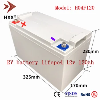 شراءدورة عميقة Lifepo4 12 فولت 120ah بطارية ليثيوم ل RV/النظام الشمسي/اليخوت/عربات الغولف التخزين والسيارات